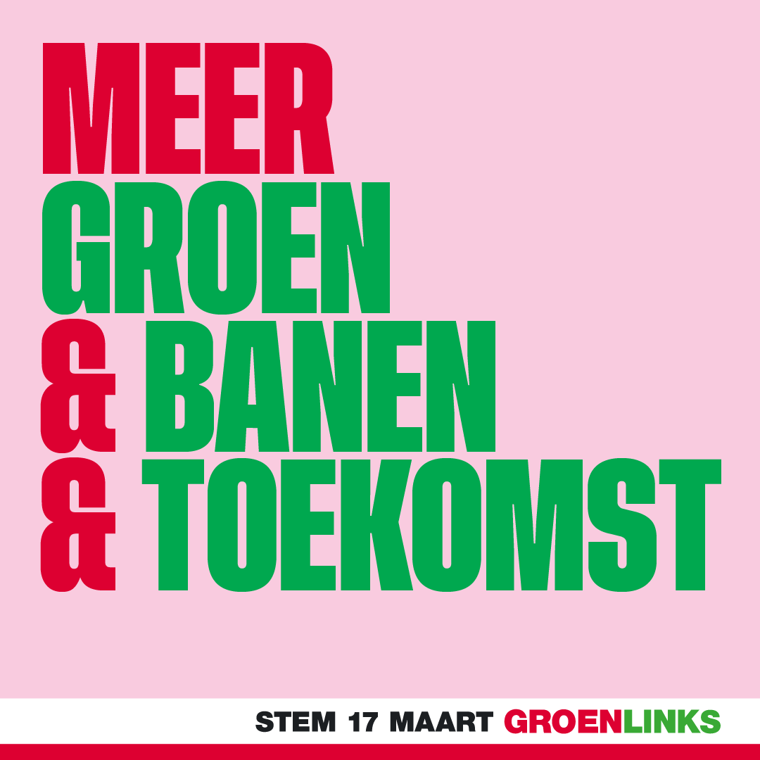 Meer Groen & Banen & Toekomst